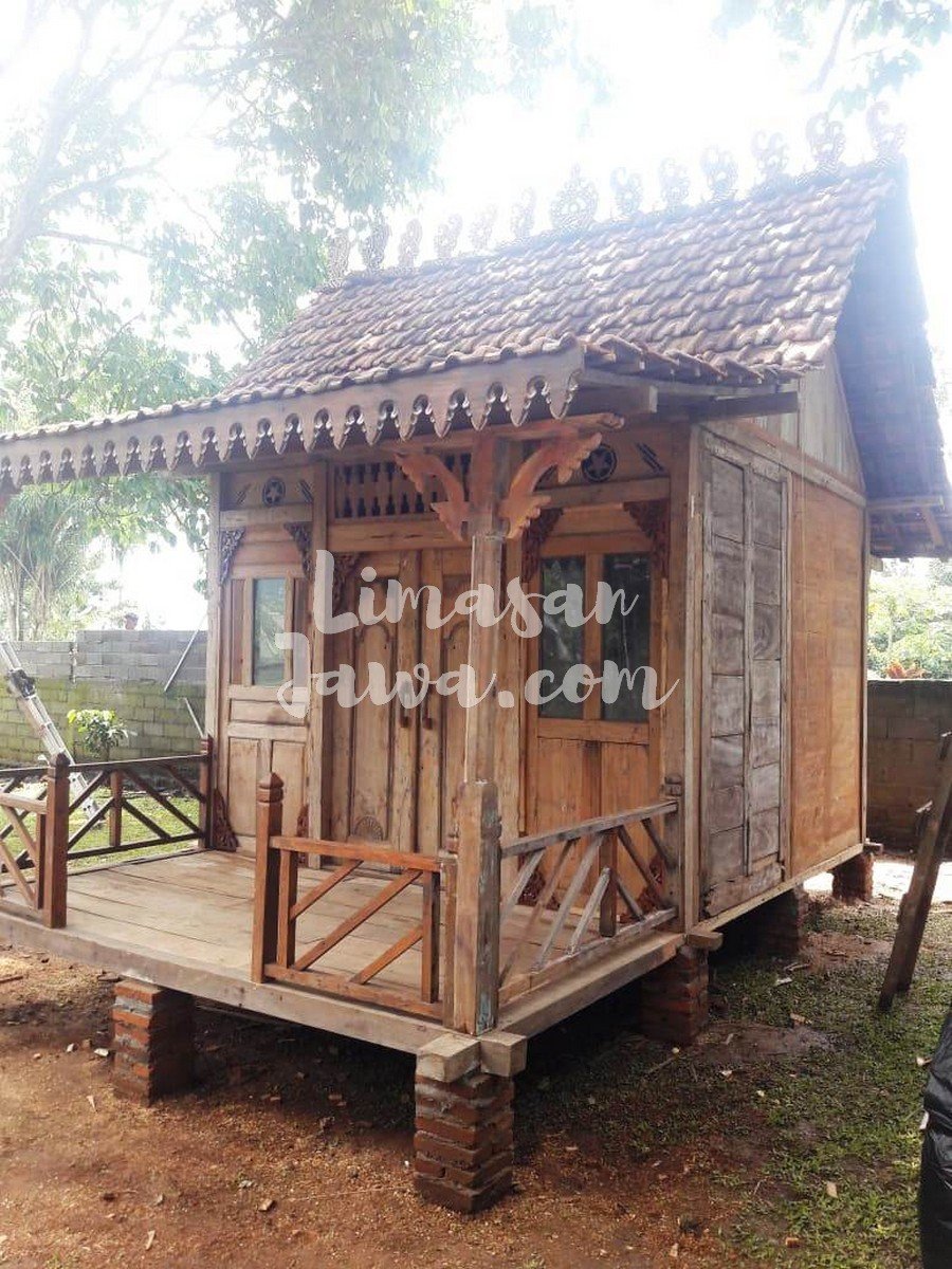 jual rumah  joglo 84 Jual Rumah  Joglo Limasan Kayu  